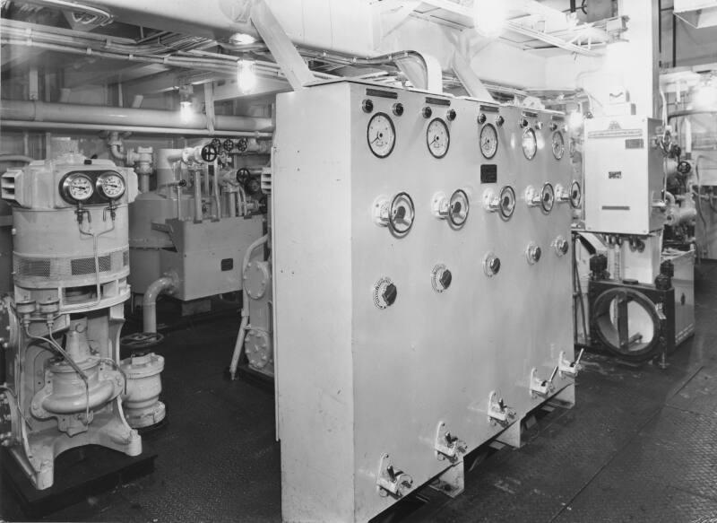 The cargo vessel Abel Tasman Built by Hall Russell in 1957