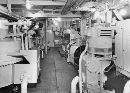 The cargo vessel Abel Tasman Built by Hall Russell in 1957