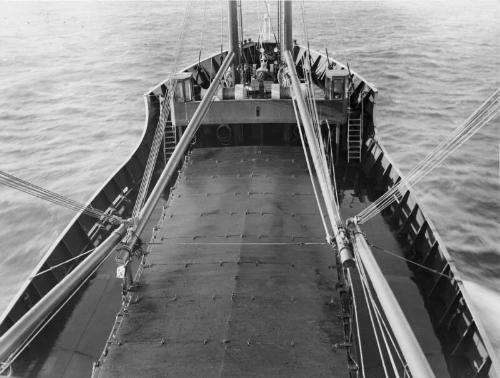 The cargo vessel Abel Tasman Built by Hall Russell in 1957