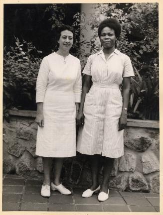 Miss Isabella Fimister and Another Nurse at University College Hospital, Ibadan