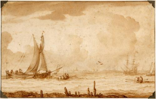 A Dutch River by Allart Van Everdingen