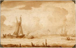 A Dutch River by Allart Van Everdingen