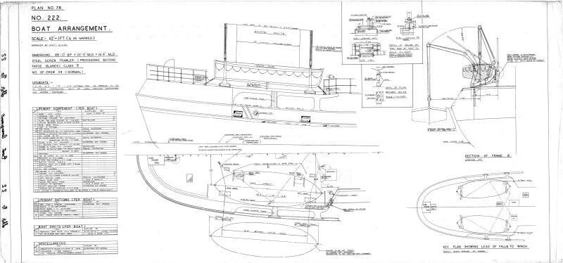 Boston Fury (222) - boat arrangement