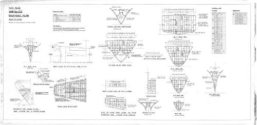 Boston Fury (222) - bulkhead plan