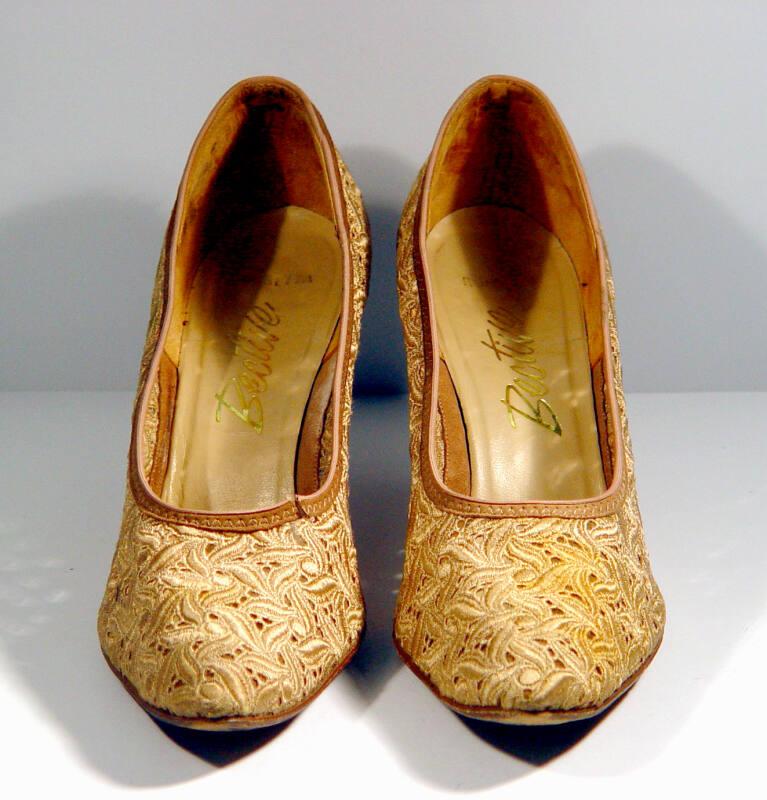 Mink Coloured Court Shoes Works eMuseum