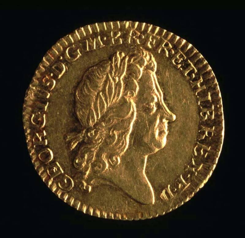 Gold Half-Guinea, George 1