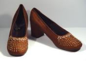 Beaded Brown Shoes 