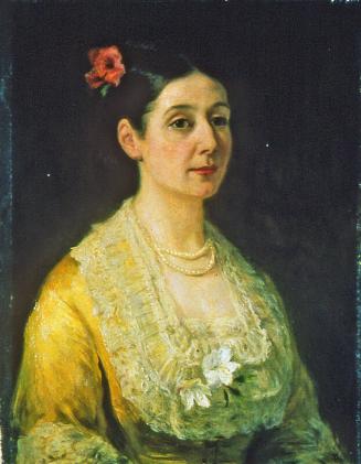 Mrs Macdonald (Wife of The Donor of The Collection) by Hugh Cameron