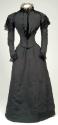 Black Ordinary Mourning Dress