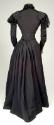 Black Ordinary Mourning Dress