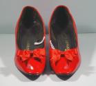 Red Kitten Heeled Shoes