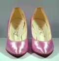 Pink Satin Shoes