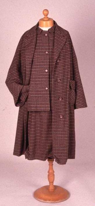 Tweed Check Coat