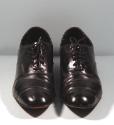 Gents Black Leather Shoes