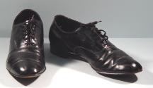 Gents Black Leather Shoes