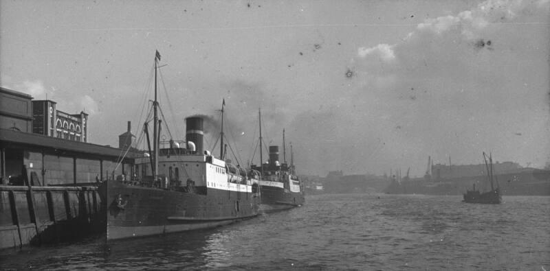 Ships Berthed on the  Clyde