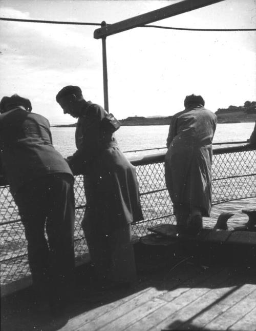 Passengers Fishing Onboard SS Lochbroom