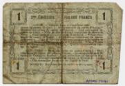 Currency Note (France: World War I)
