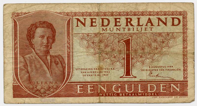 One-gulden Note (Dutch State Issue)