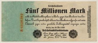 Five Million Mark Note (Germany)