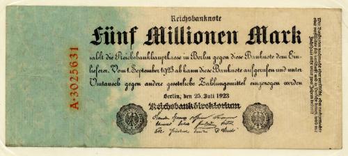 Five-million-mark Note (Germany)