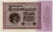 One-hundred-thousand-mark Note (Germany)