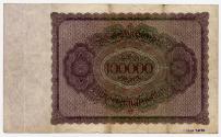 One-hundred-thousand-mark Note (Germany)