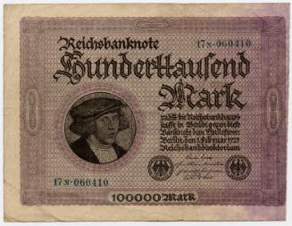 One-hundred-thousand-mark Note (Germany)