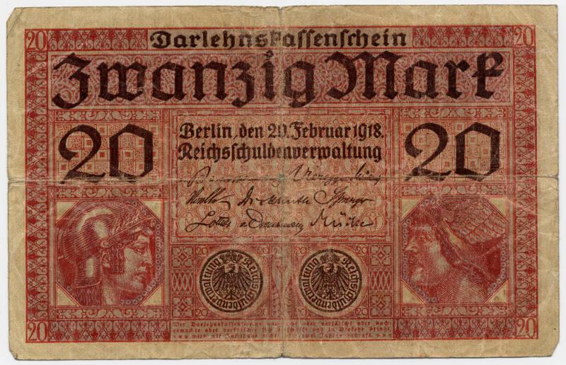 Twenty-mark Note (Germany)