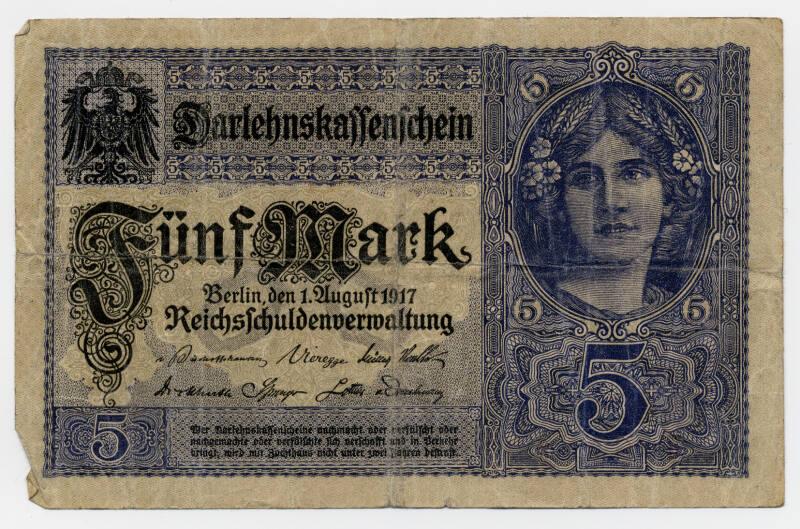 Five-mark Note (Germany)