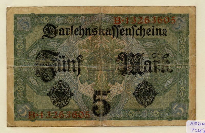 Five-mark Note (Germany)