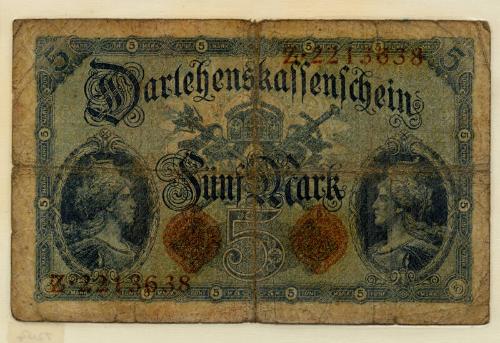 Five-mark Note (Germany)