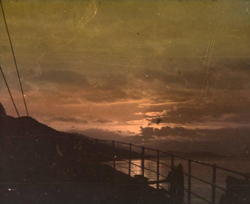 Sunrise on Kyle of Lochalsh from SS Lochbroom