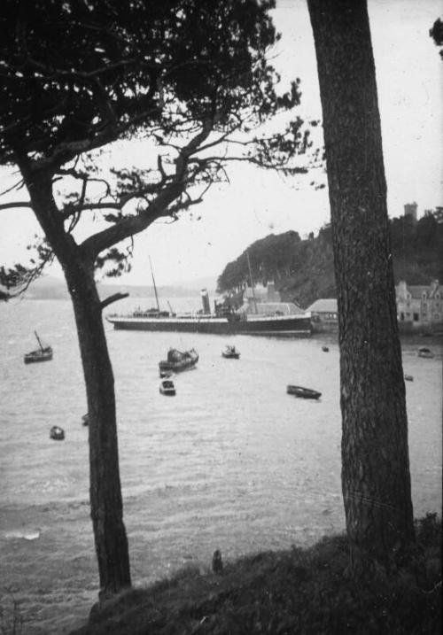 Portree Harbour with SS Lochbroom