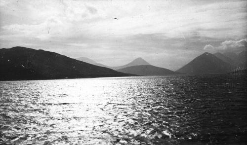 The Cuillans Viewed from SS Lochbroom