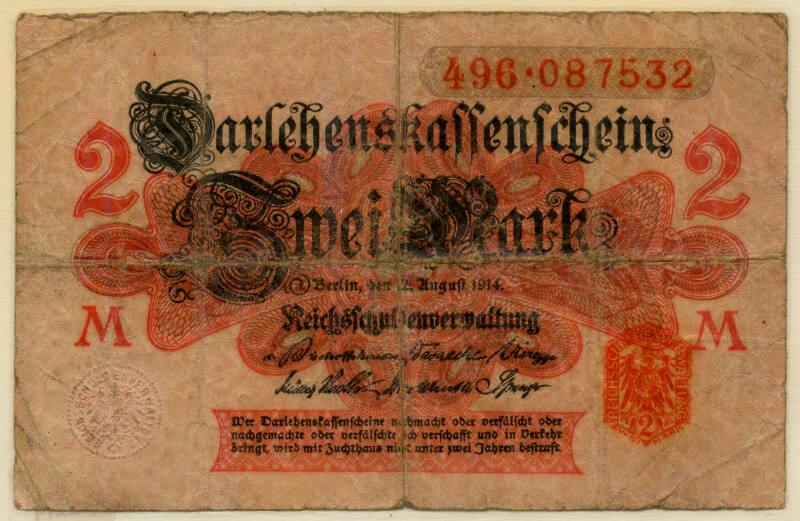 Two-mark Note (Germany)