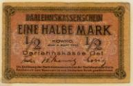 Half-mark Note (Germany)