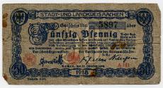 Fifty-pfennig Note (Germany)