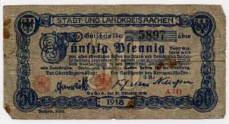 Fifty-pfennig Note (Germany)