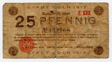 Twenty-five-pfennig Note (Germany)