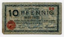 Ten-pfennig Note (Germany)