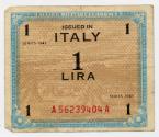 One-lira Military Note (Italy)