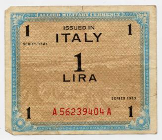 One-lira Military Note (Italy)