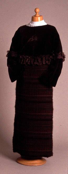 Brown Bridesmaid's Dress