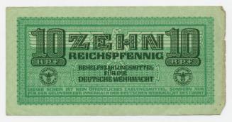 Ten-pfennig Note (German Military)