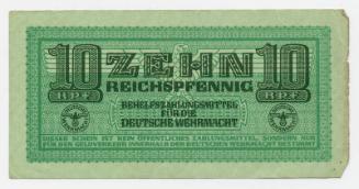 Ten-pfennig Note (German Military)
