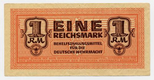 One-mark Note (German Military)