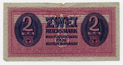 Two-mark Note (German Military)