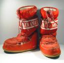 Pair Red Moon Boots