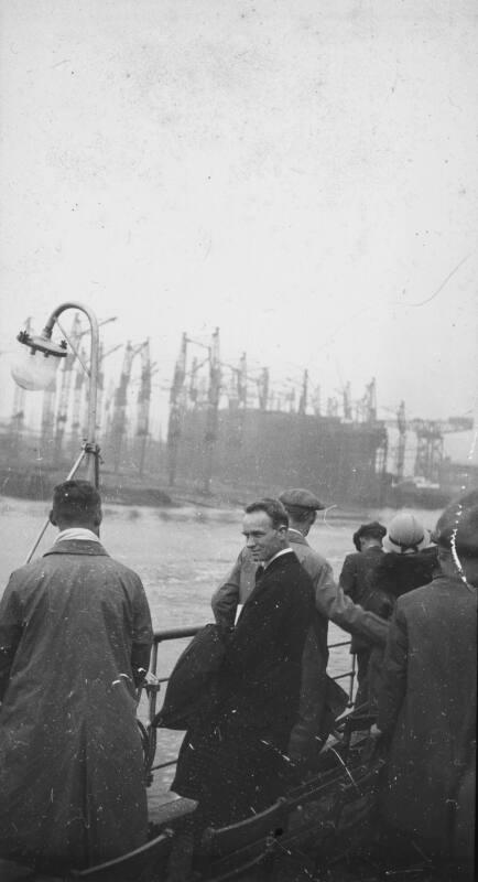 Clydebank Shipyard from Deck of SS Lochbroom